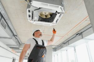 commercial ductless AC tune-up